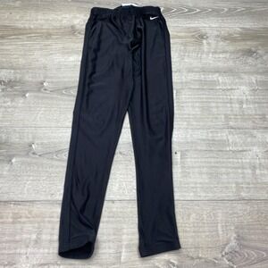 Nike Dri-FIT Pants Boys 4–6 Small Black Woven Running Athletic